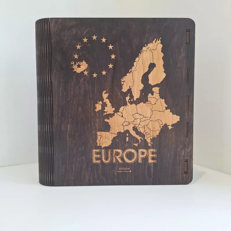 Engraving - Album for coins of Europe