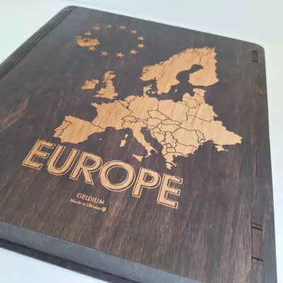 Engraving - Album for coins of Europe