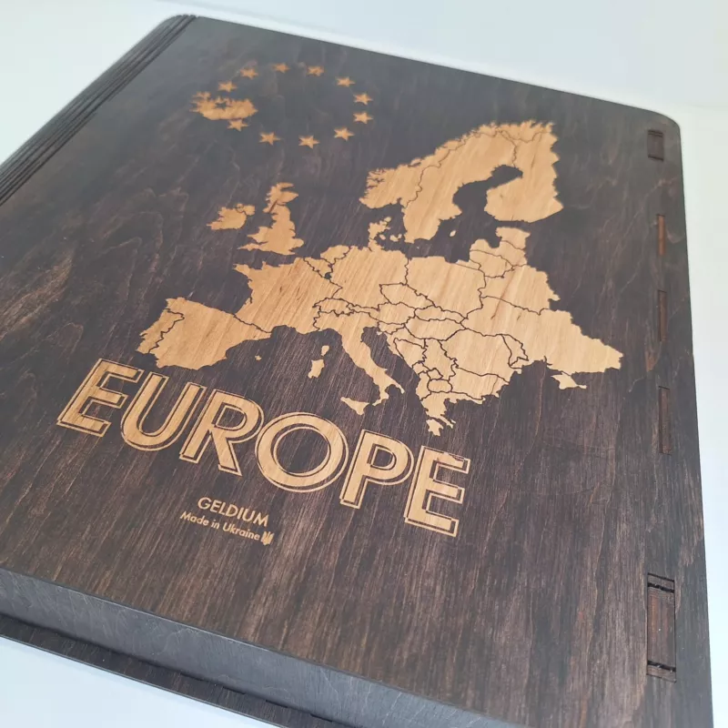 Engraving - Album for coins of Europe
