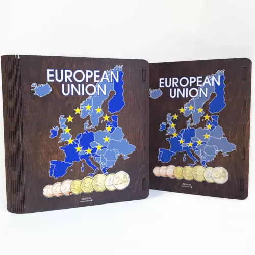 Album for coins of the European Union