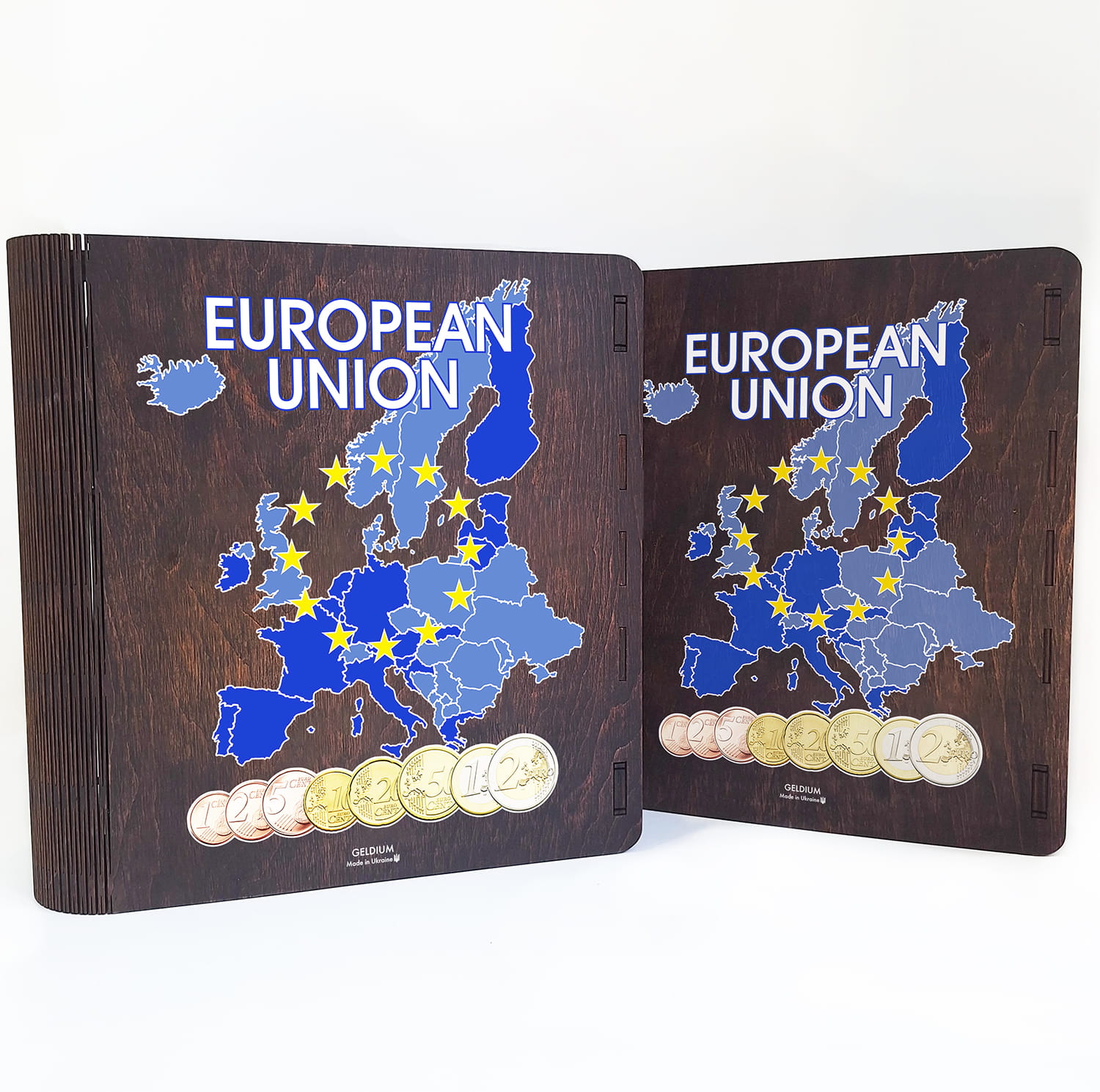 Album for coins of the European Union