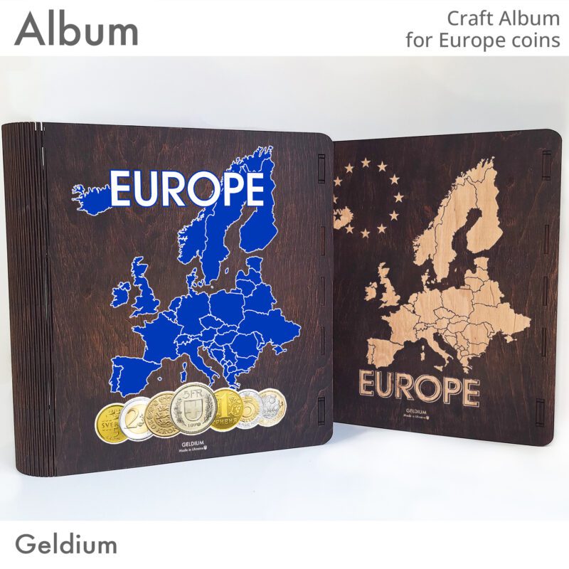 Album for coins of Europe