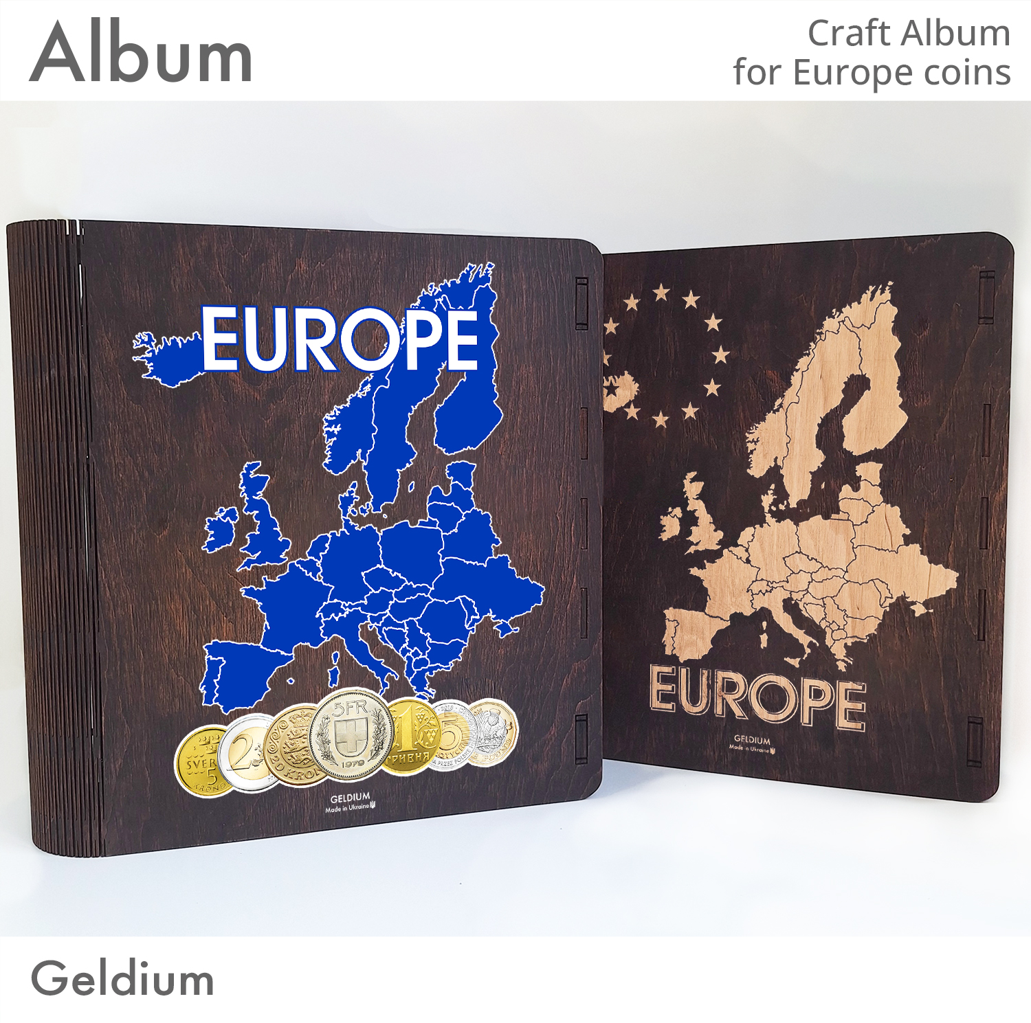 Album for coins of Europe