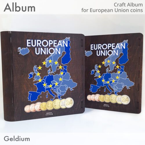 EN Cover Album for coins of the European Union