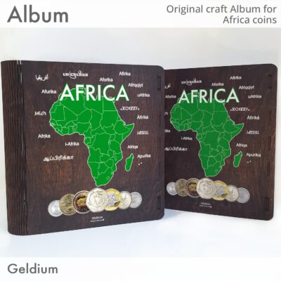 Gift album for coins of Africa