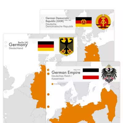 Interleaves sheets for Germany coin album.