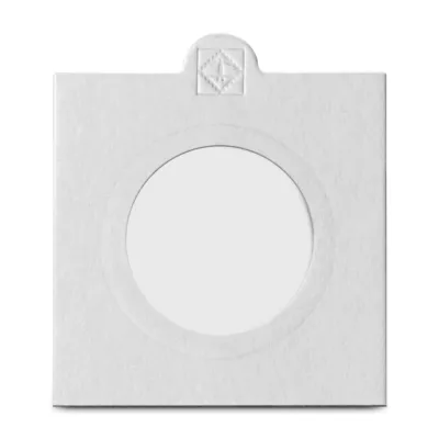 Self-Adhesive coin holders, Leuchtturm (white)
